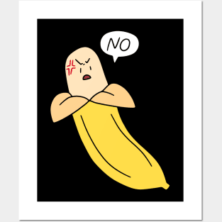 Angry No Banana Posters and Art